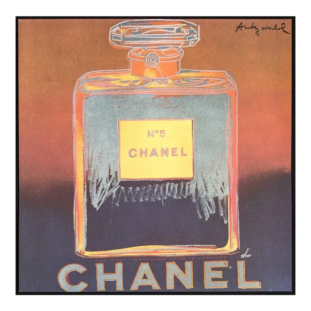 1986 Carnegie Museum Of Art After Andy Warhol "Chanel" Lithograph