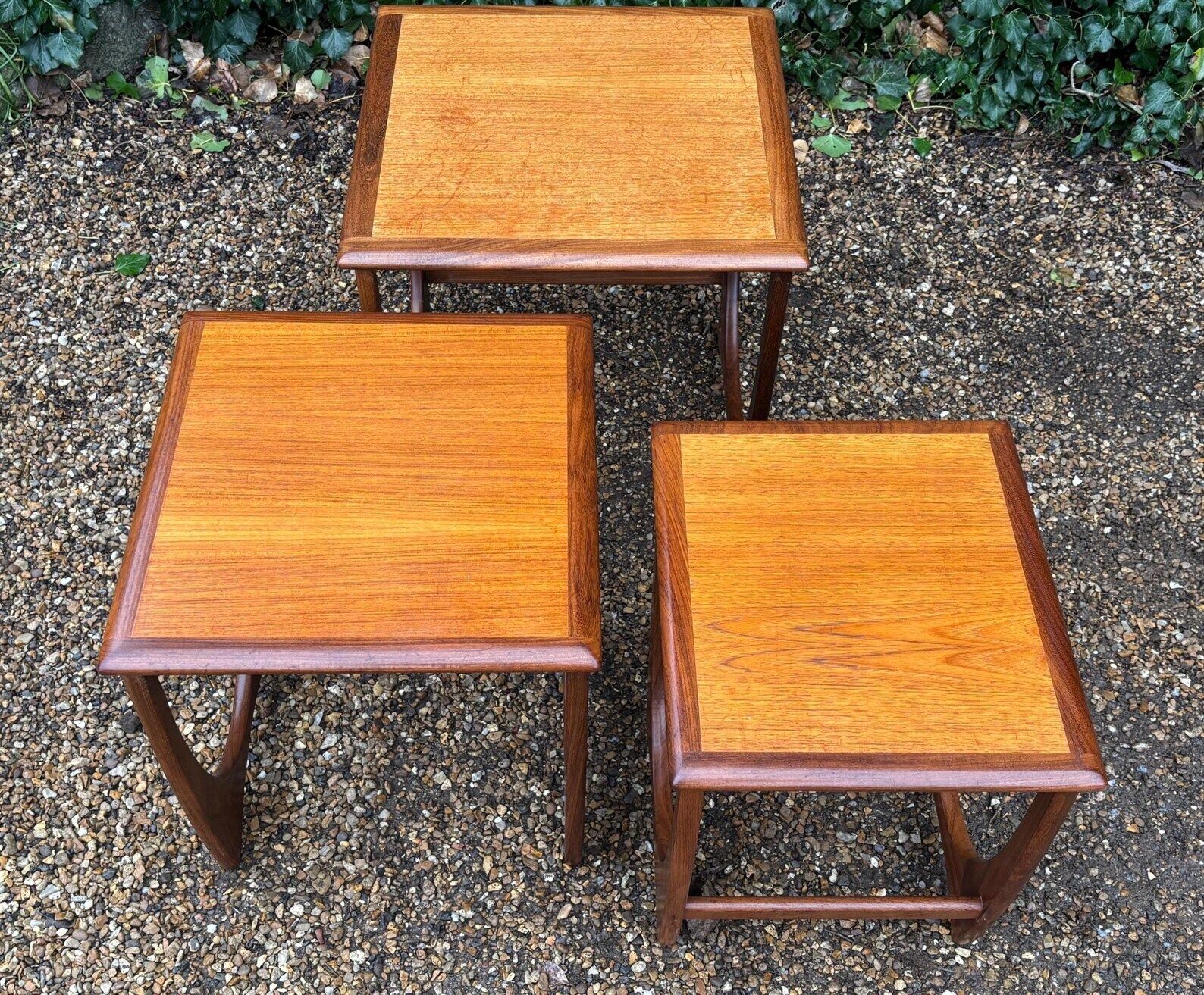 Vintage 1960’s G Plan Astro Teak Nest Of Tables photo Furniture