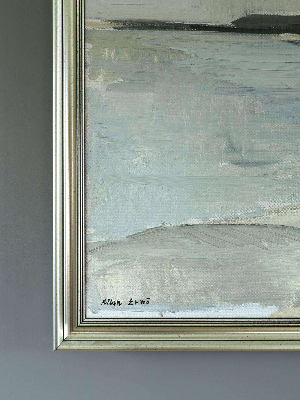 Still Coast In Oil Onto Canvas photo vinterior