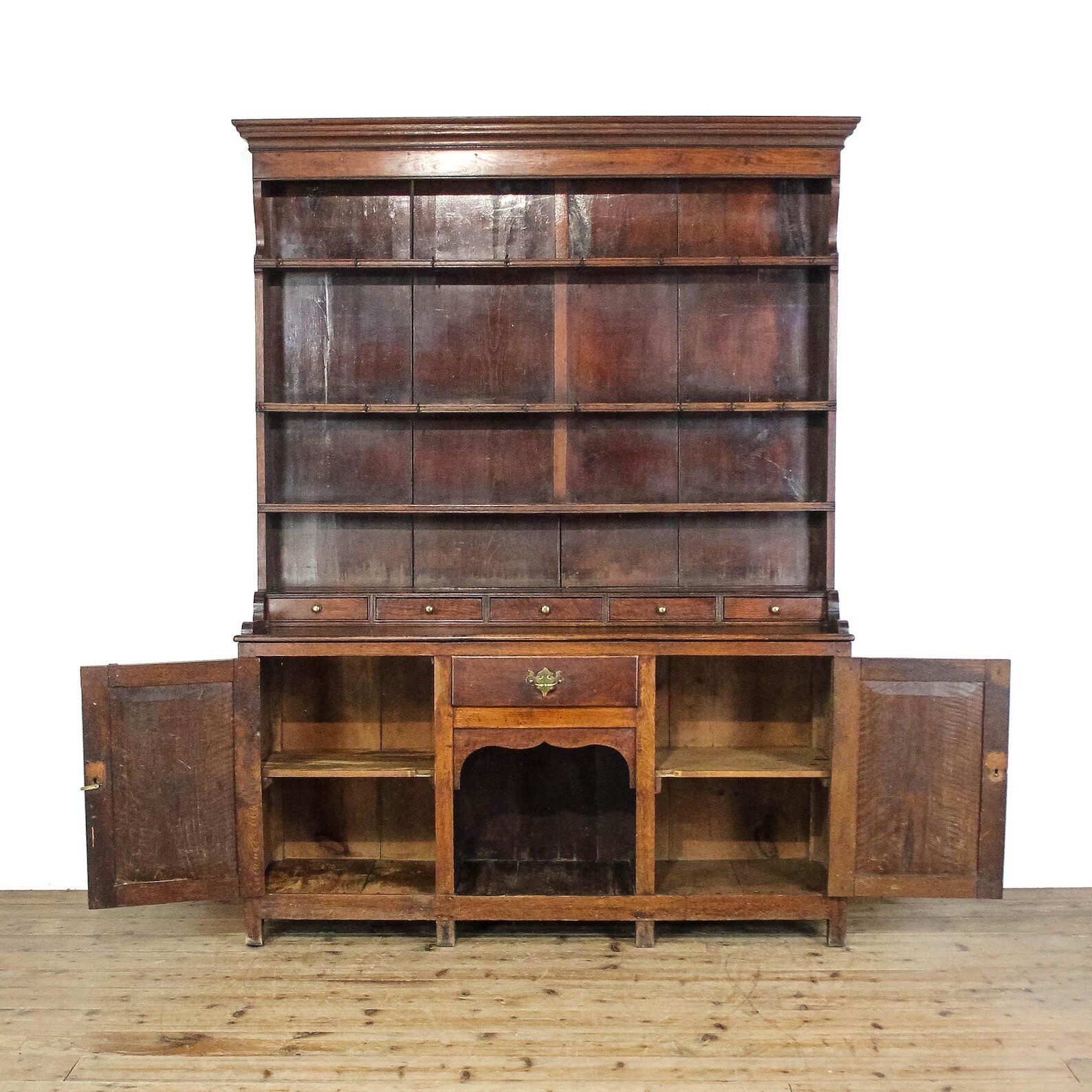 Antique 19th Century Oak Pembrokeshire Welsh Dresser | Welsh Dresser | Antique Oak Dresser | Kitchen Dresser | Welsh Furniture (M 6646 photo Furniture