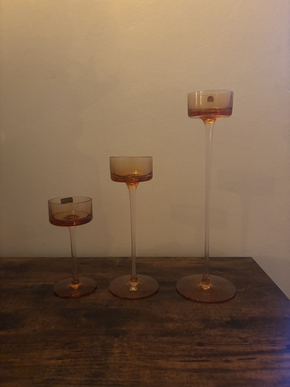 Set Of 3 Vintage Wedgewood Brancaster Candleholders photo furniture