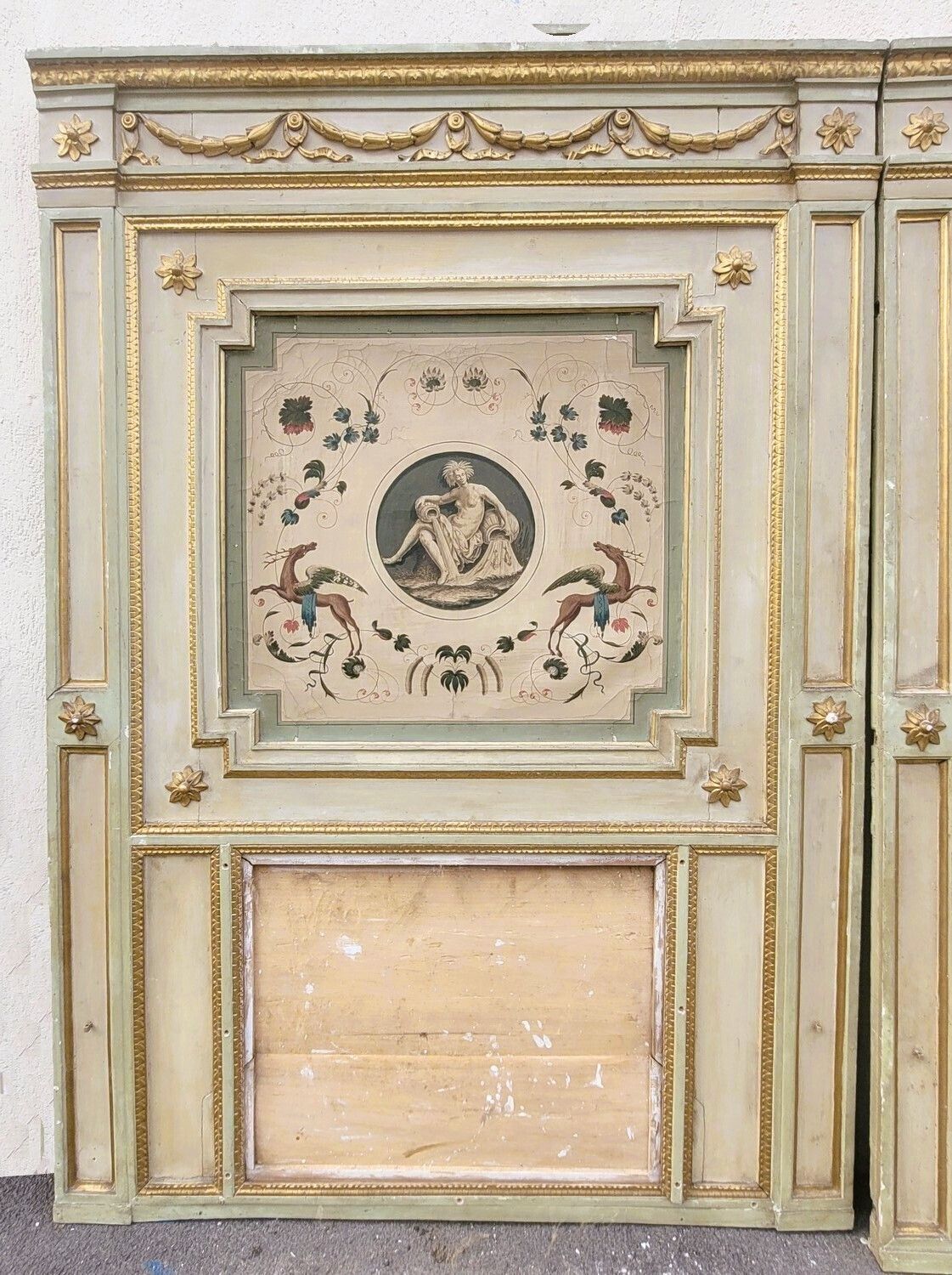 photo furniture Pair Of Large Palace Trumeaux (H247cm), Early 19th Century