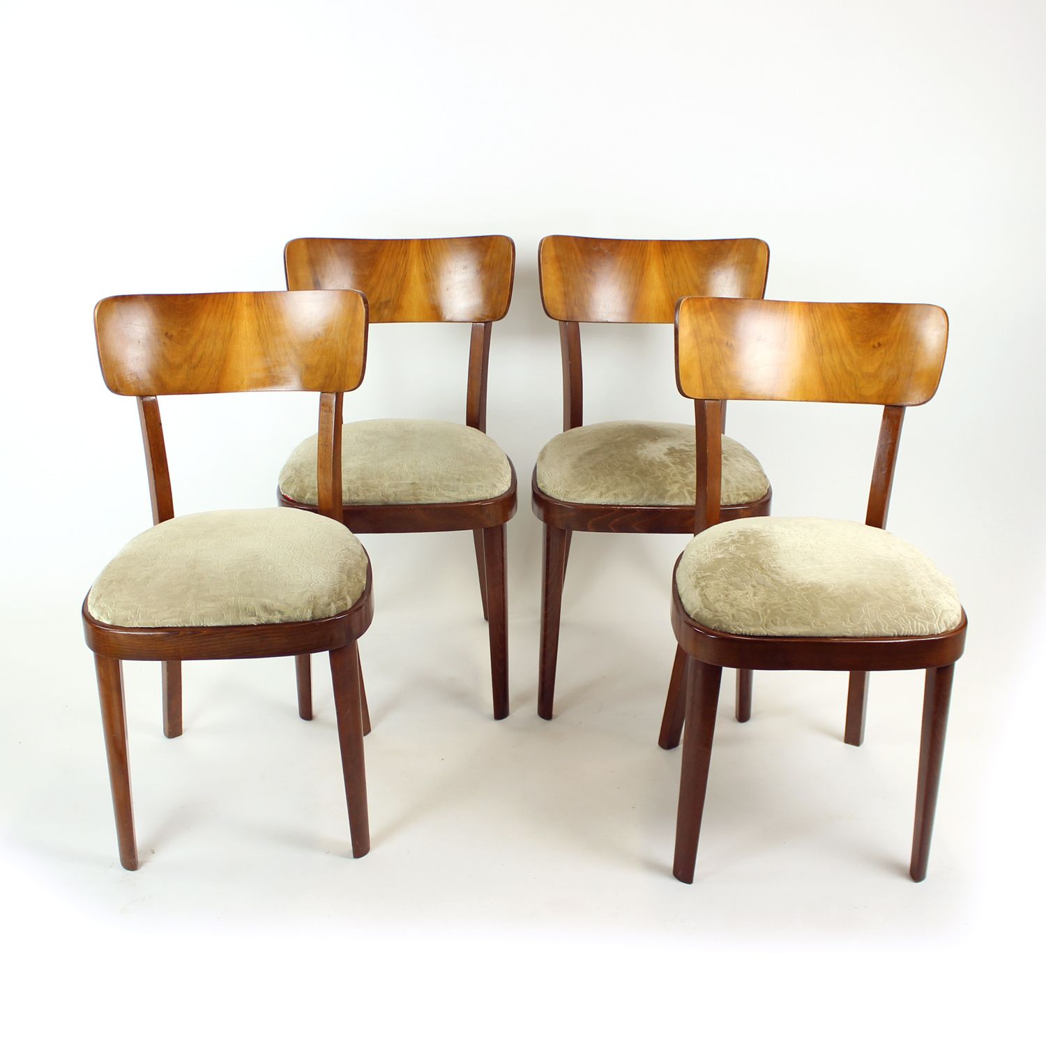 Set Of 4 Dining Chairs By Tatra, Czechoslovakia 1960s photo furniture