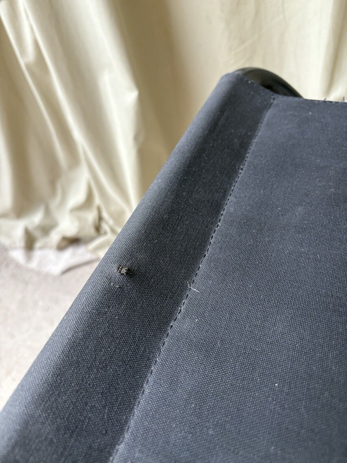 photo furniture Vtg Mid Century Danish Directors Armchair Chair By Hanne Hansen R1071