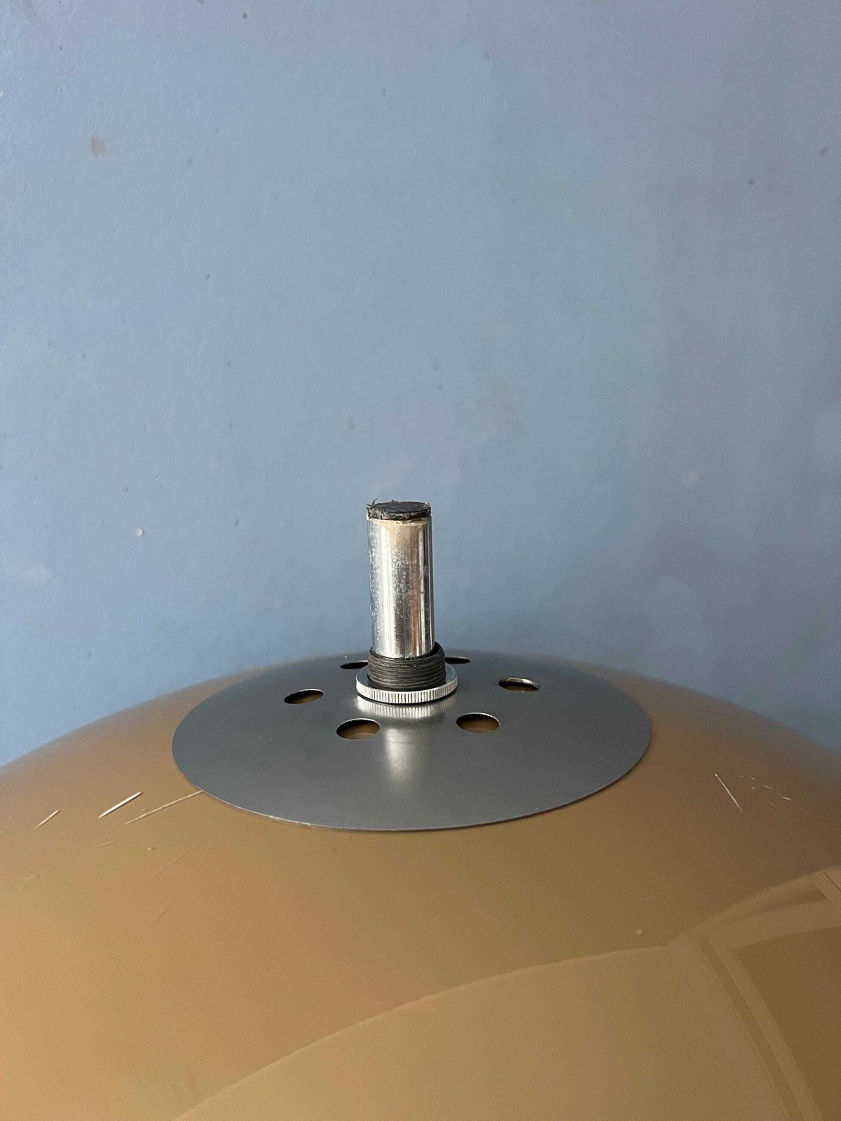 photo buy Vintage Gepo Space Age Mushroom Floor Lamp By Gino Sarfatti