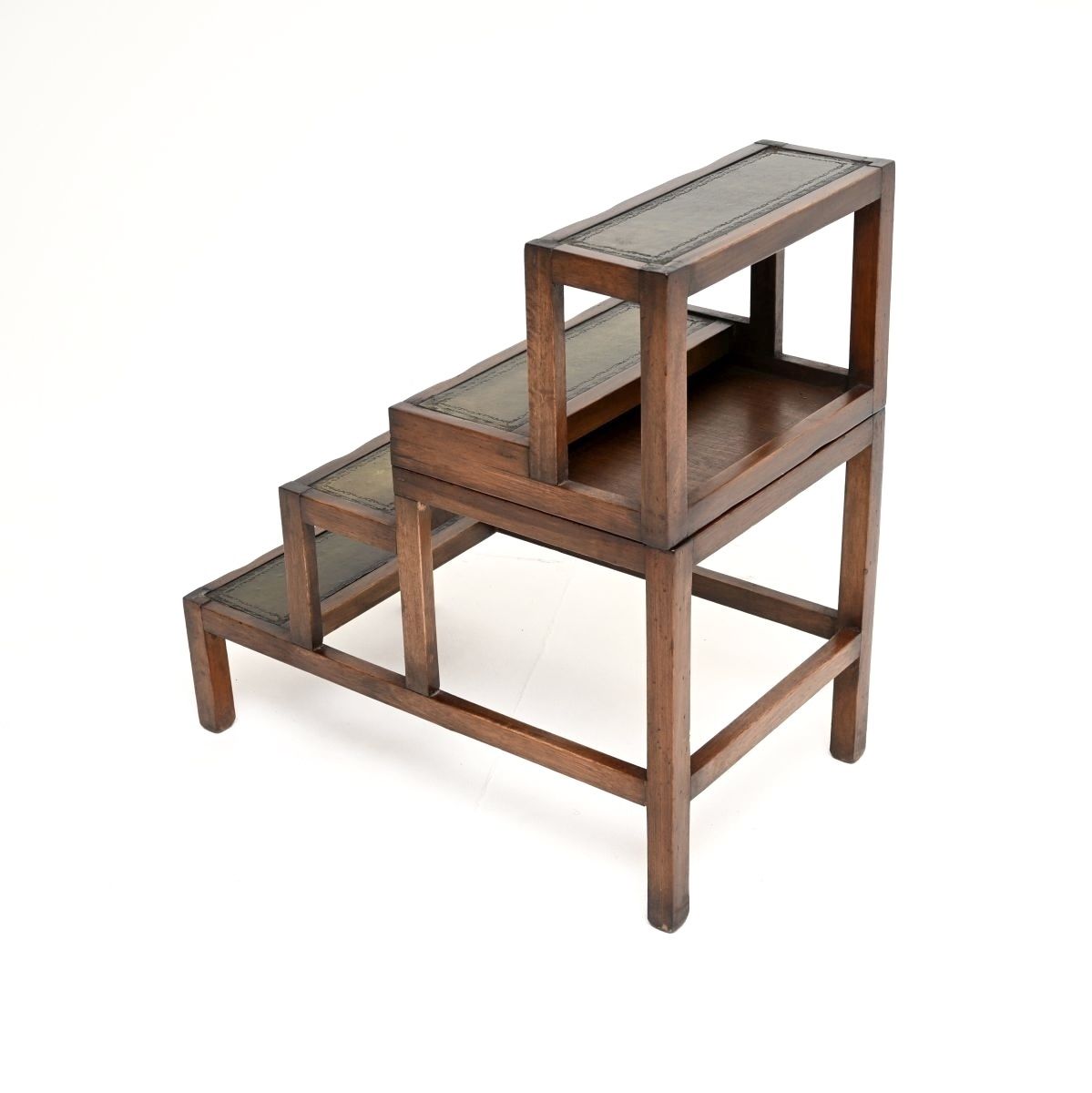 photo furniture Antique Mahogany Metamorphic Coffee Table / Library Steps