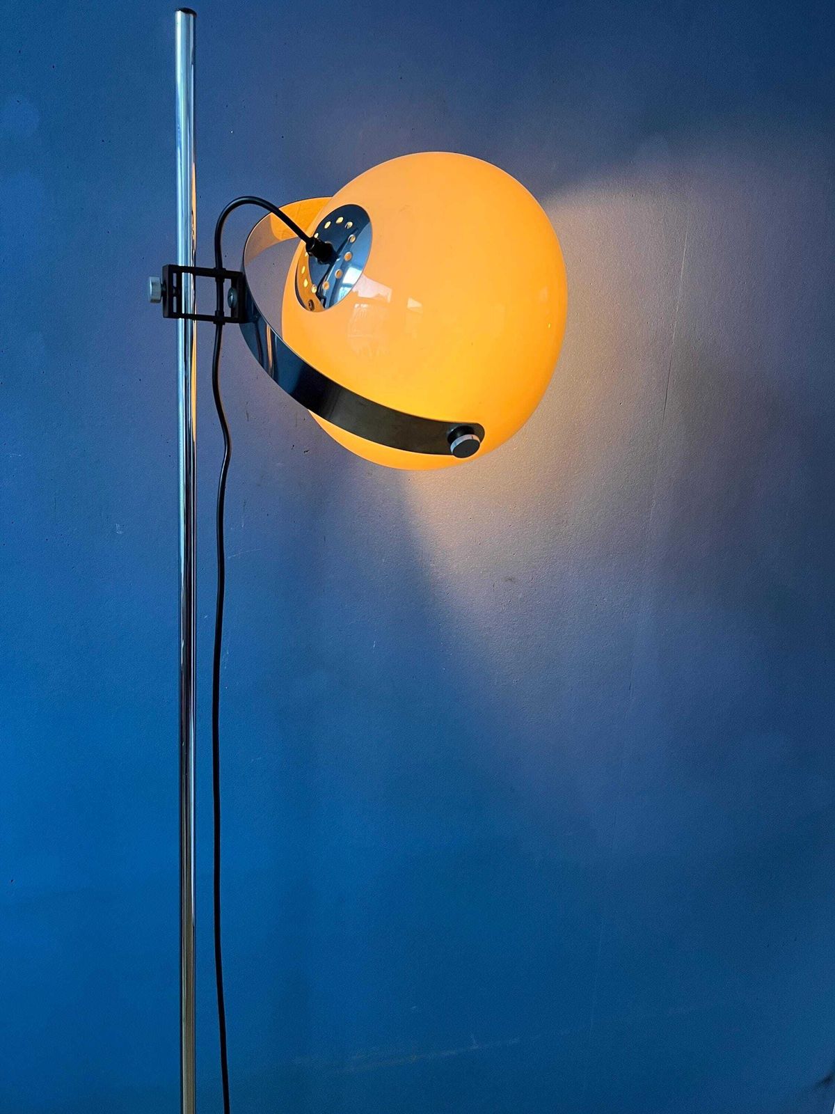 Vintage Dijkstra Space Age Mushroom Vloerlamp