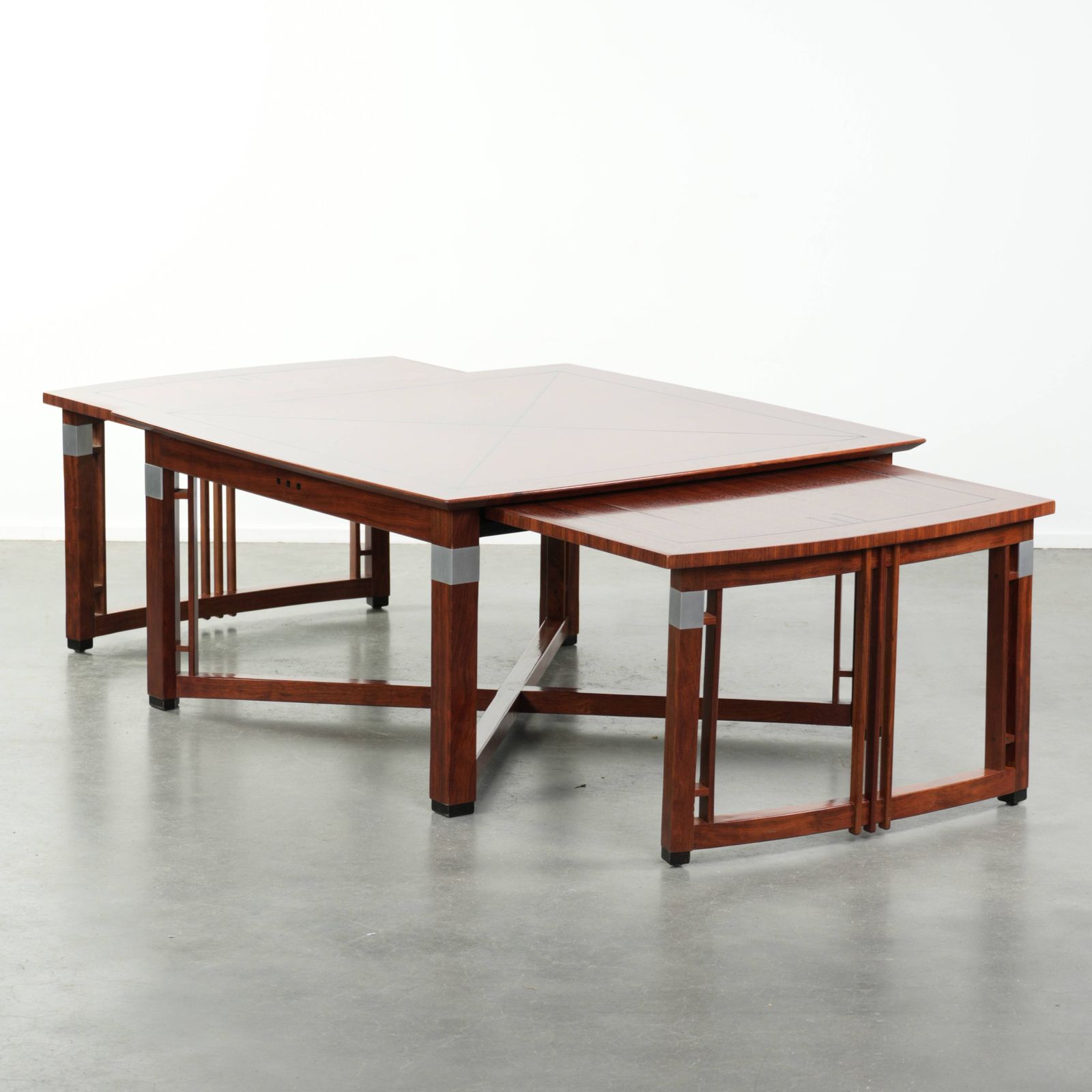 Art Deco Design Salontafel Met Uitschuifbare Delen Van Schuitema Uit De Decoforma Serie