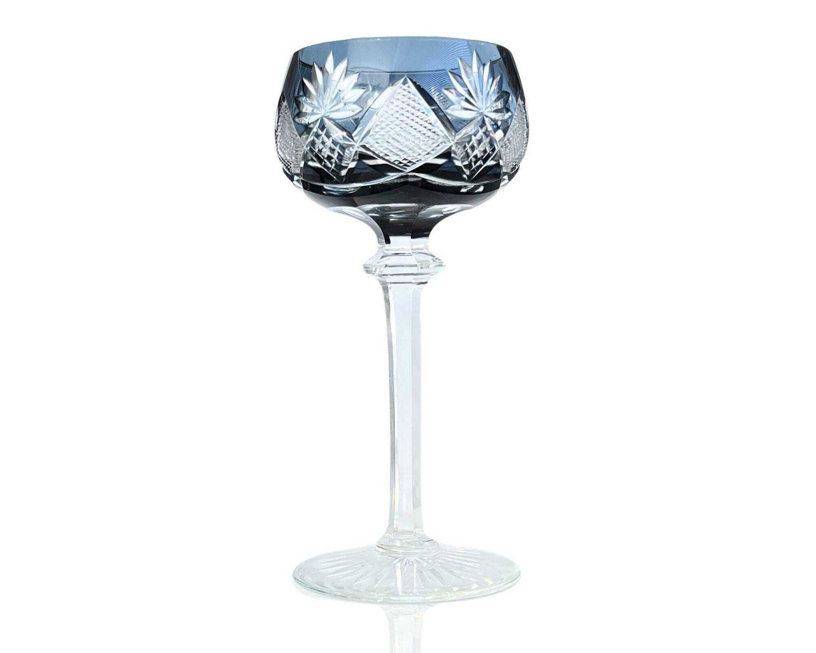 Kristallen Wijnglas Zwart | 1 Stuk | Val Saint Lambert | Berncastel