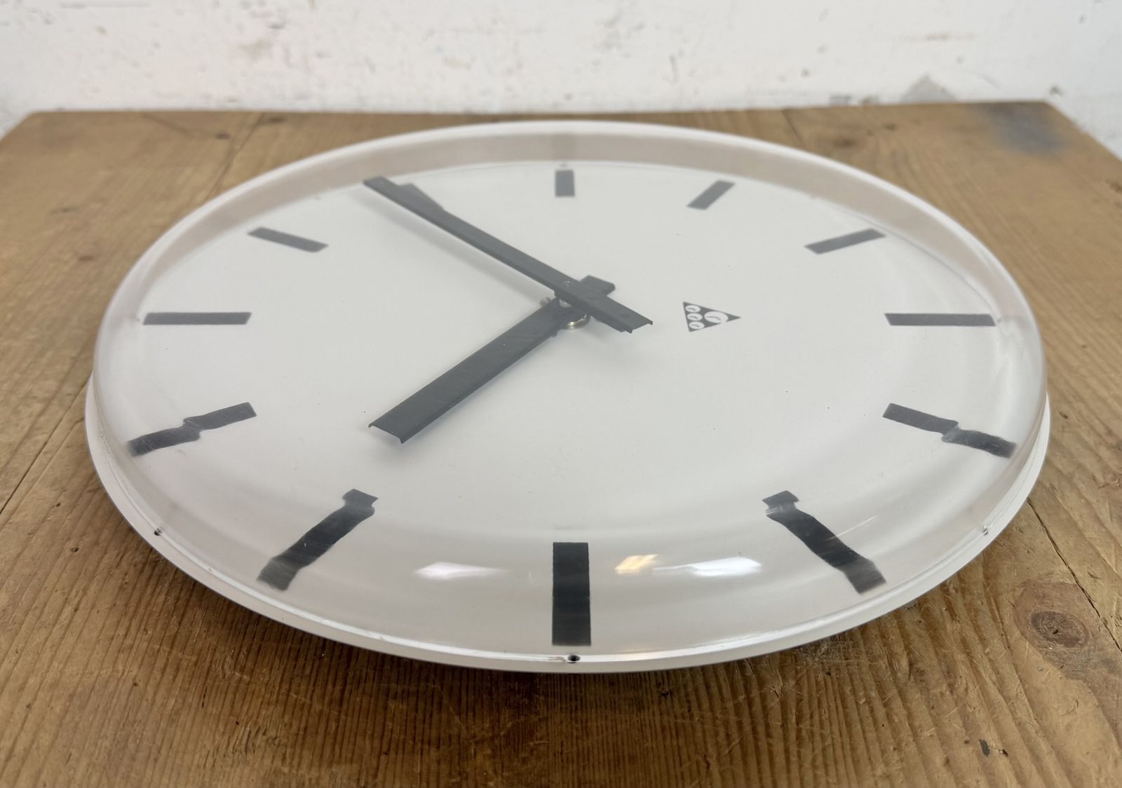 photo vinterior Vintage Office Wall Clock From Pragotron, 1980s