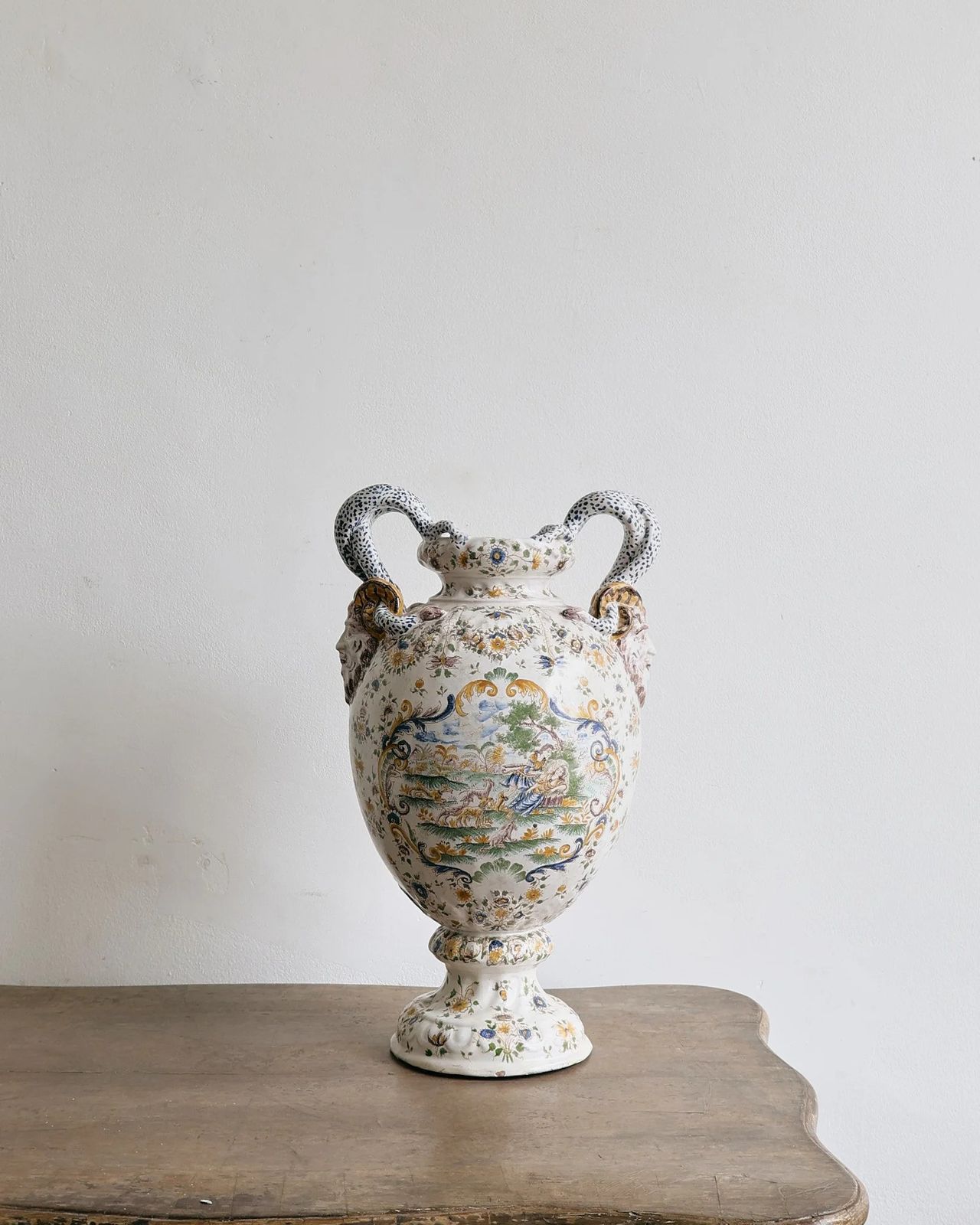 Ceramic Baluster Vase, 1900s, Antique photo buy