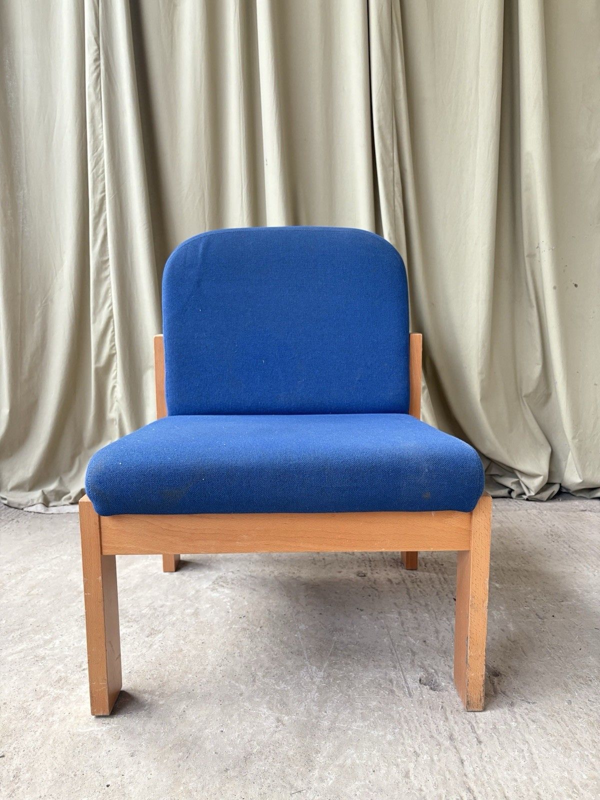 Vtg Late Mid Century Modernist Studio Lounge Chair Scandi Retro Modernist R1073 photo vintage