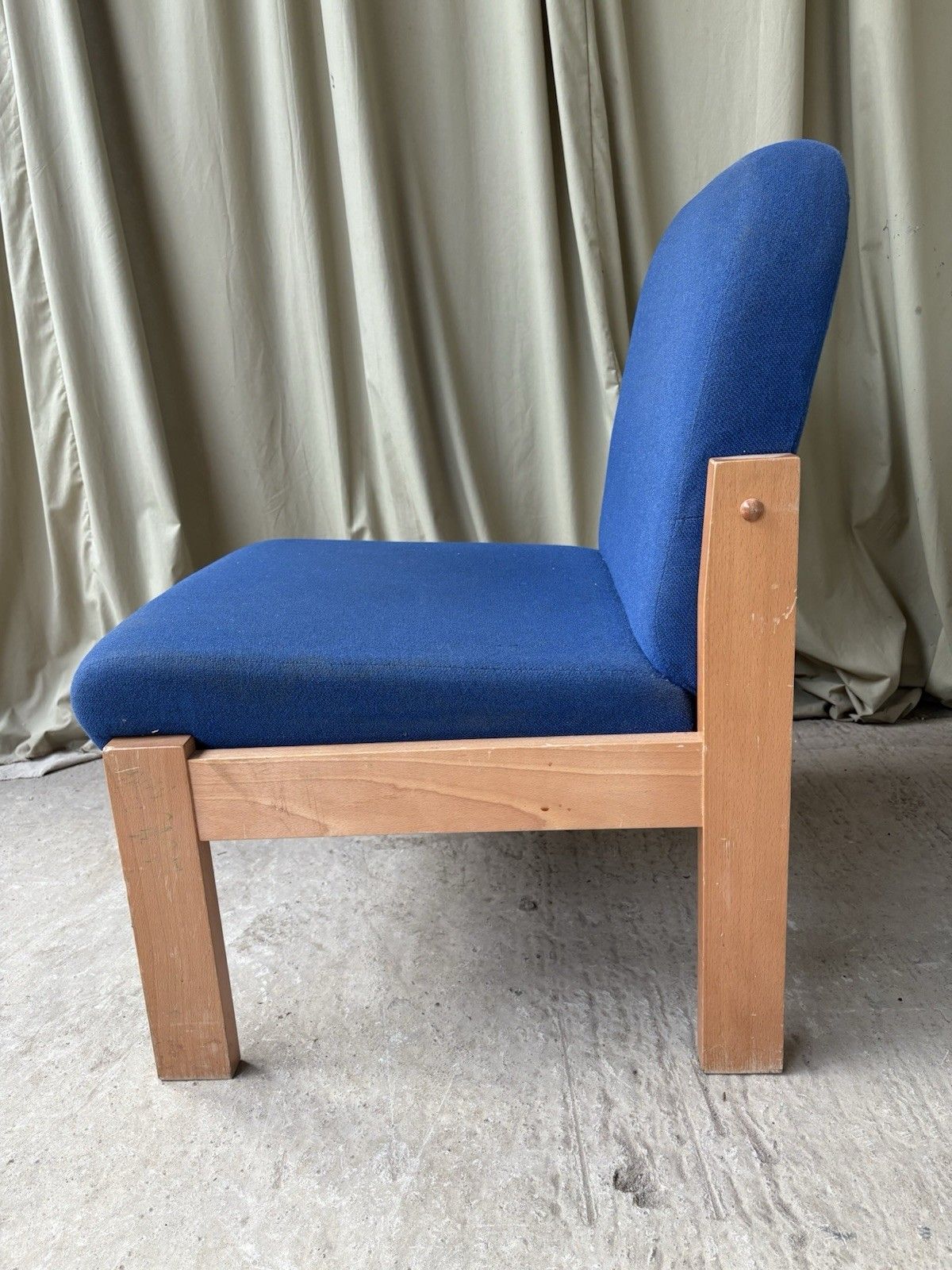 photo for sale Vtg Late Mid Century Modernist Studio Lounge Chair Scandi Retro Modernist R1073