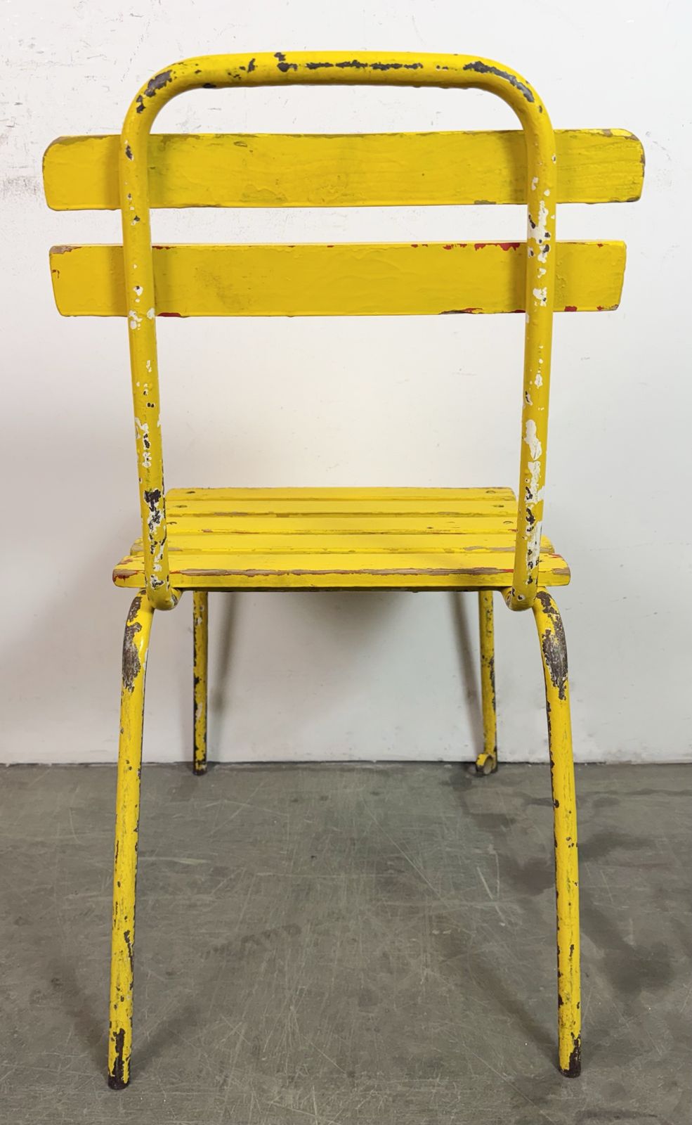 189.0 Vintage Yellow Chair, 1960s, Iron photo
