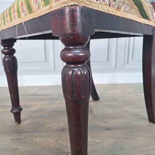 photo for sale Antique Mahogany Side Chair 19th Century William IV Period Bedroom Dining Carved