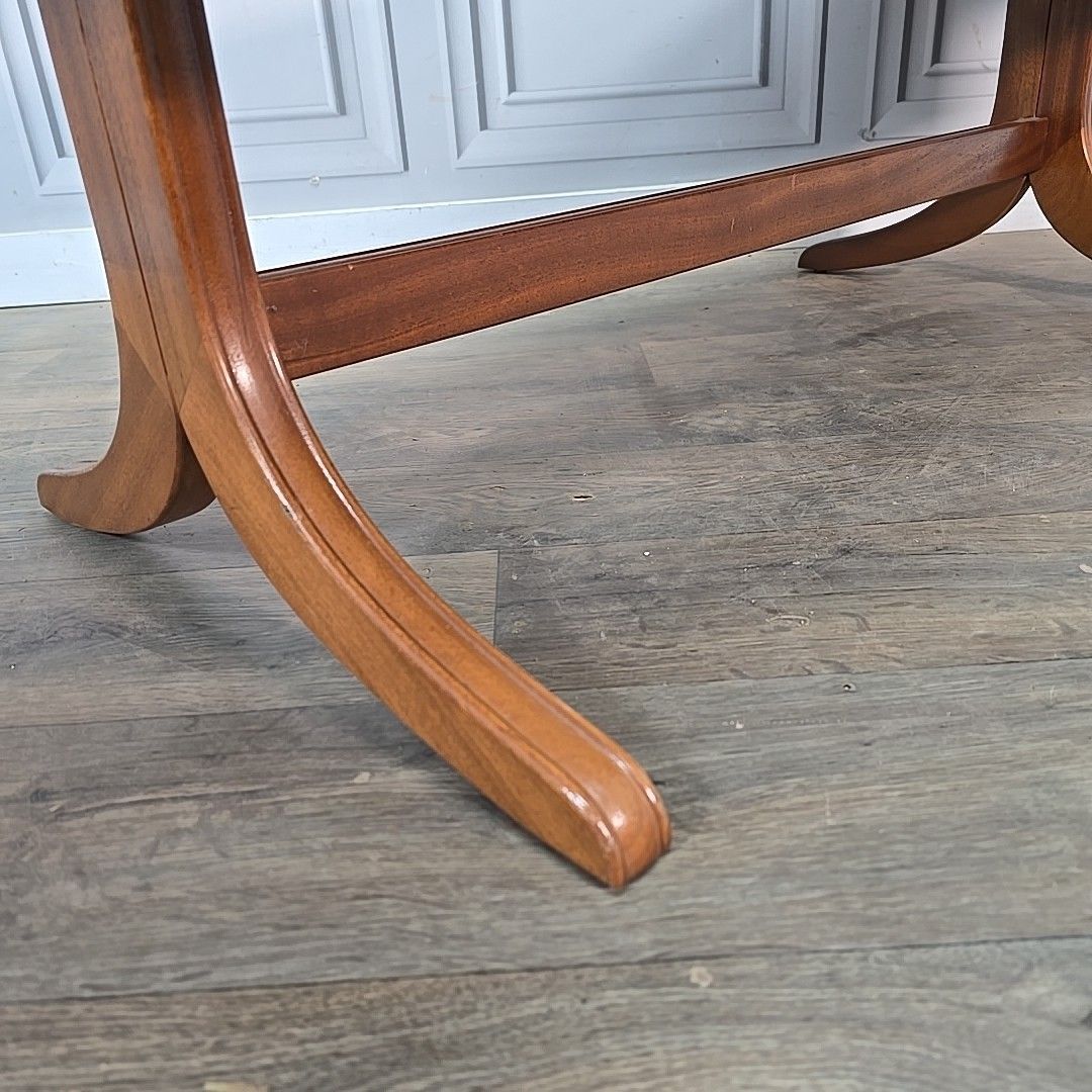 photo buy Vintage Nathan Coffee Table – Drop Leaf Extending Teak Veneer Retro Mid Century