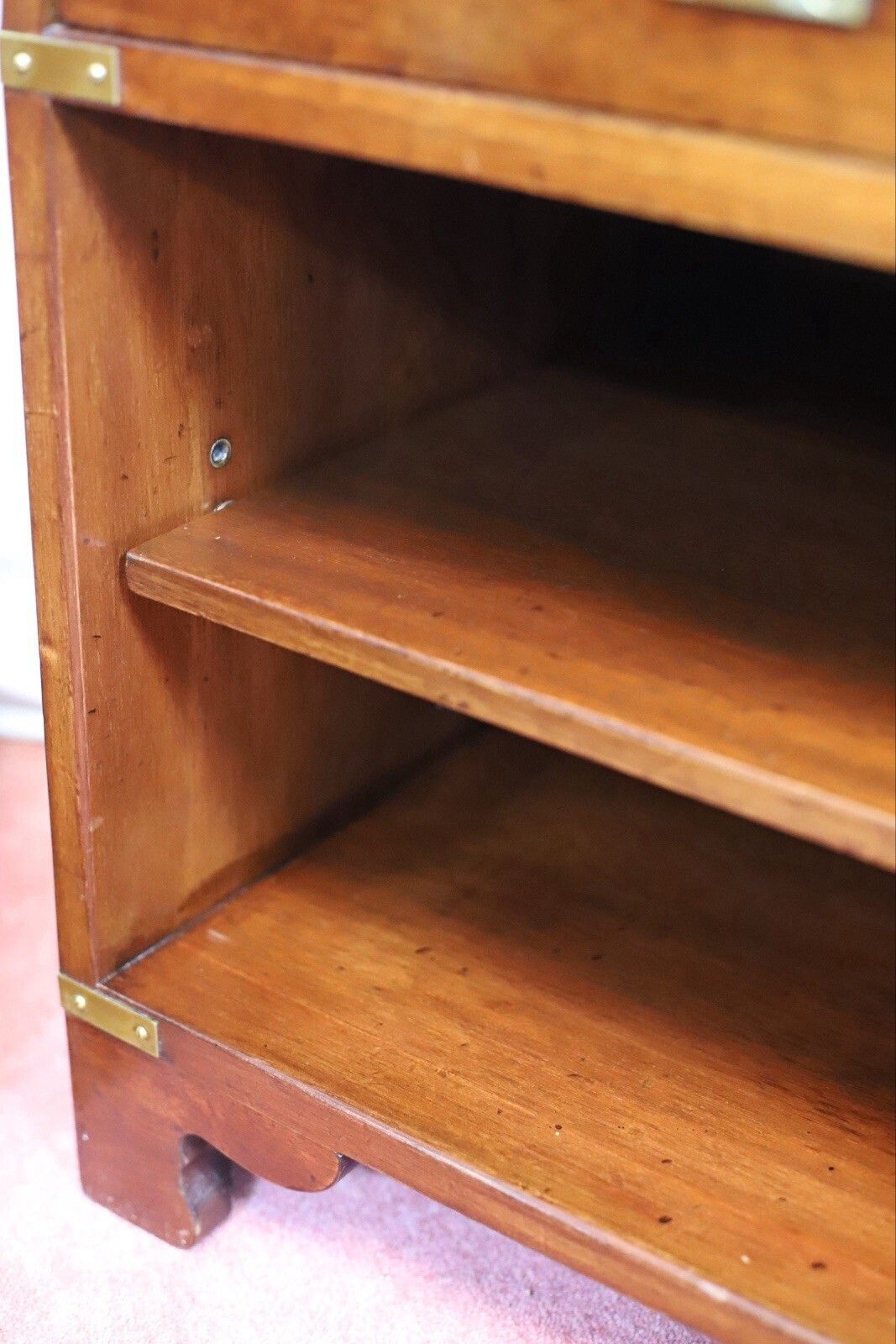 1940.0 Kennedy Of Ipswich For Harrods Stunning Set Of Two Military Campaign Nightstand photo