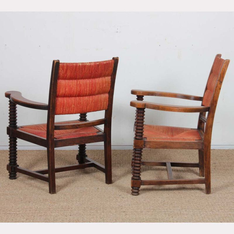 Pair Of Armchairs In The Taste Of Charles Dudouyt, 1950 photo buy