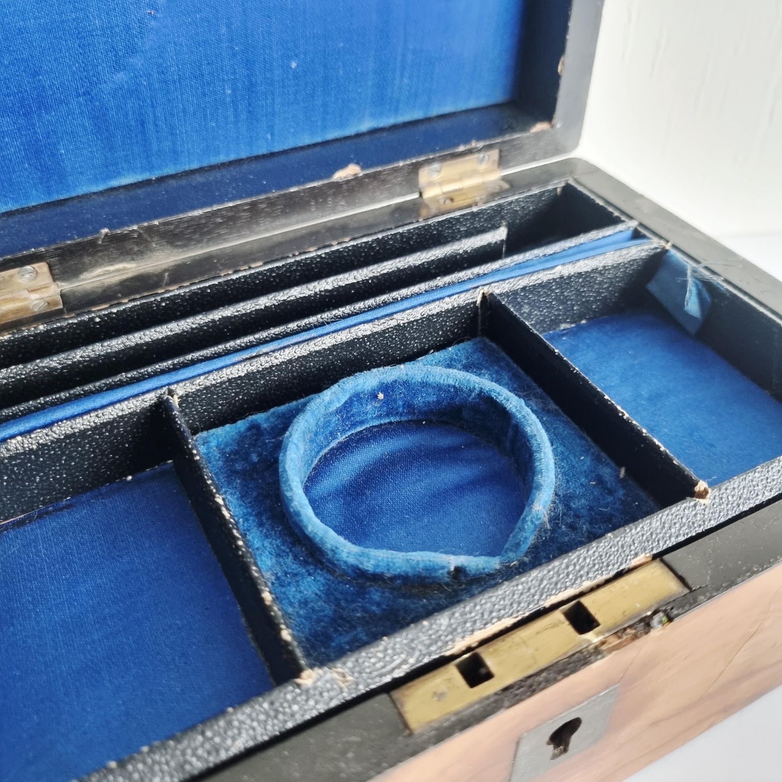 photo for sale Antique Wooden Writing Or Jewellery Box