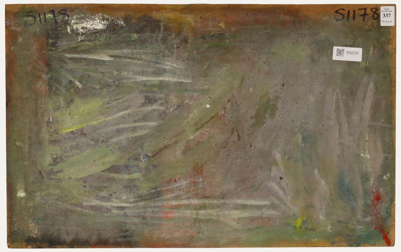 George Weissbort (1928 2013) 20th Century Oil, Fruit, Ribbon And Net photo for sale