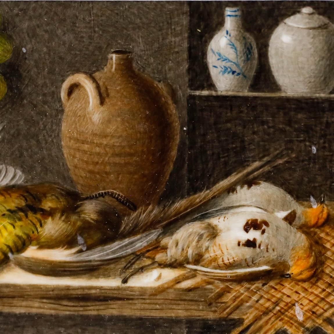 William Cruikshank (1848 1922) Watercolour, Game And Ceramics photo Art