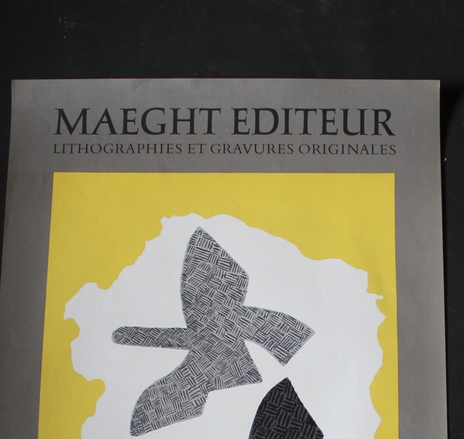 George Braque Poster For Galerie Maeght Zurich photo Art