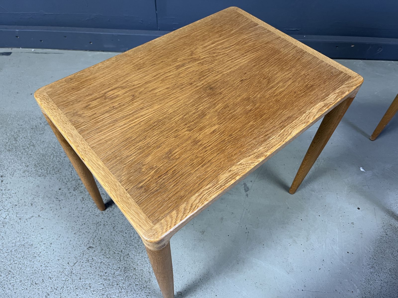 H.W. Klein. Bramin, Three Set Tables/Side Tables, Oak, 1960s, Denmark photo 595.0