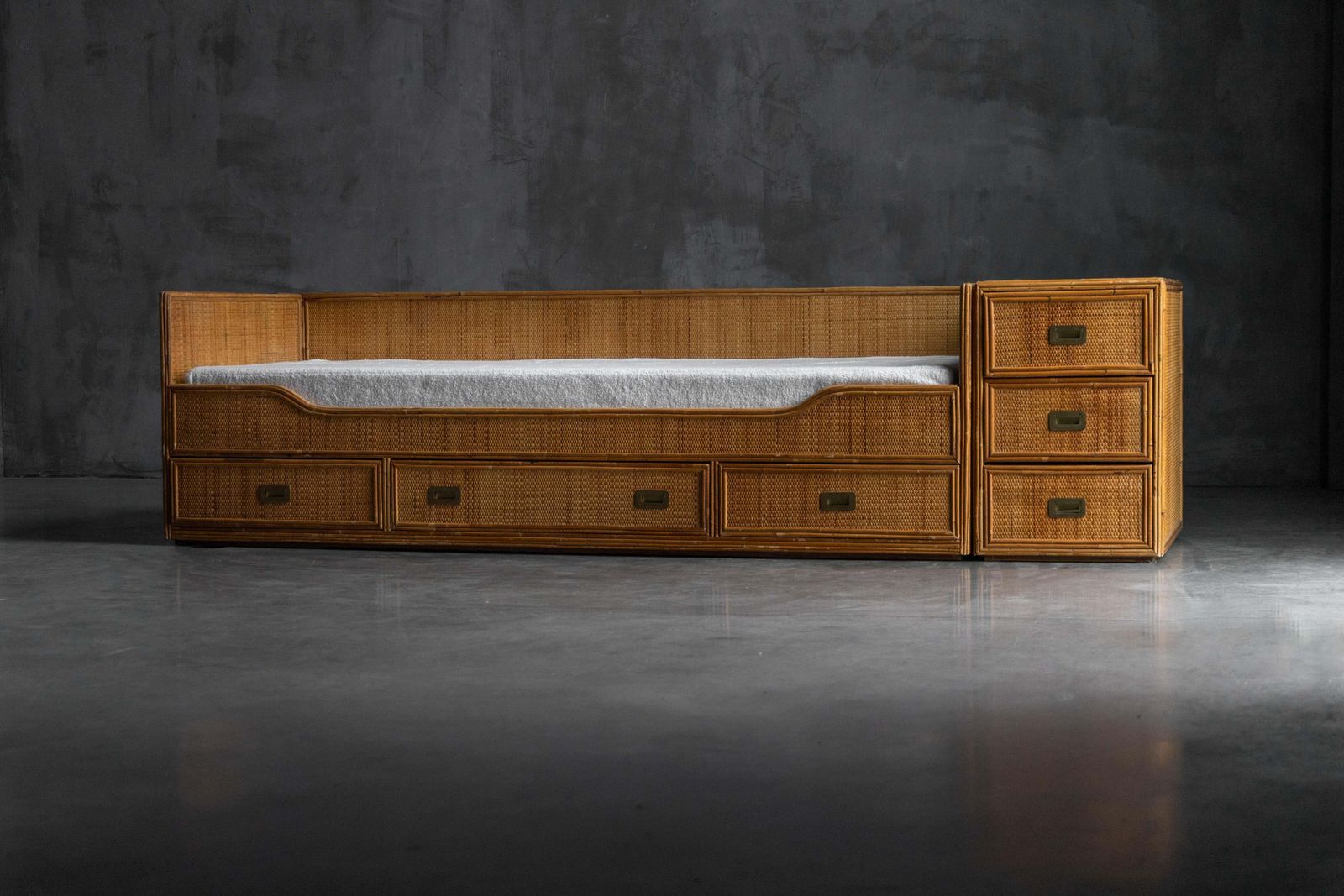Bamboo Daybed By Vivai Del Sud, Italy, 1970s photo buy