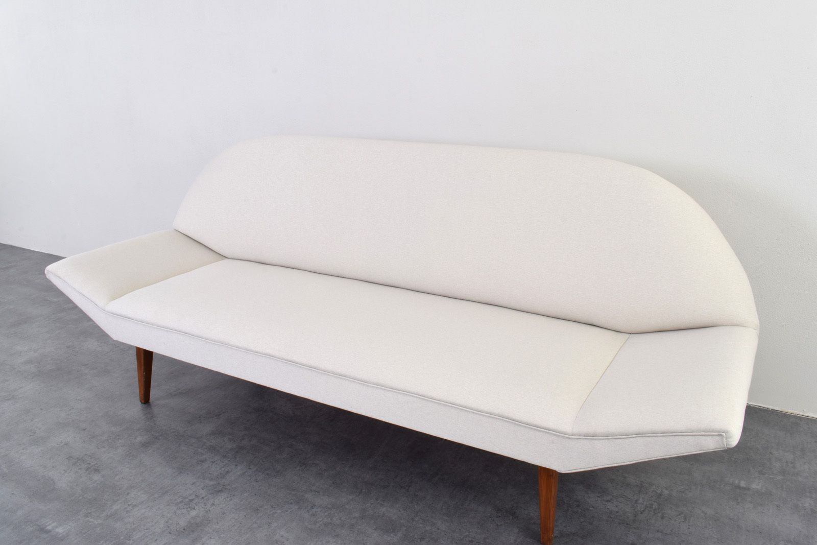Furniture Mid Century Danish Teak Sofa, 1960s. photo