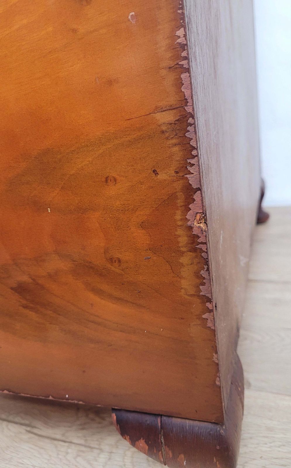photo buy Chest Of Drawers 5 Vintage 1950s Mahogany Antique