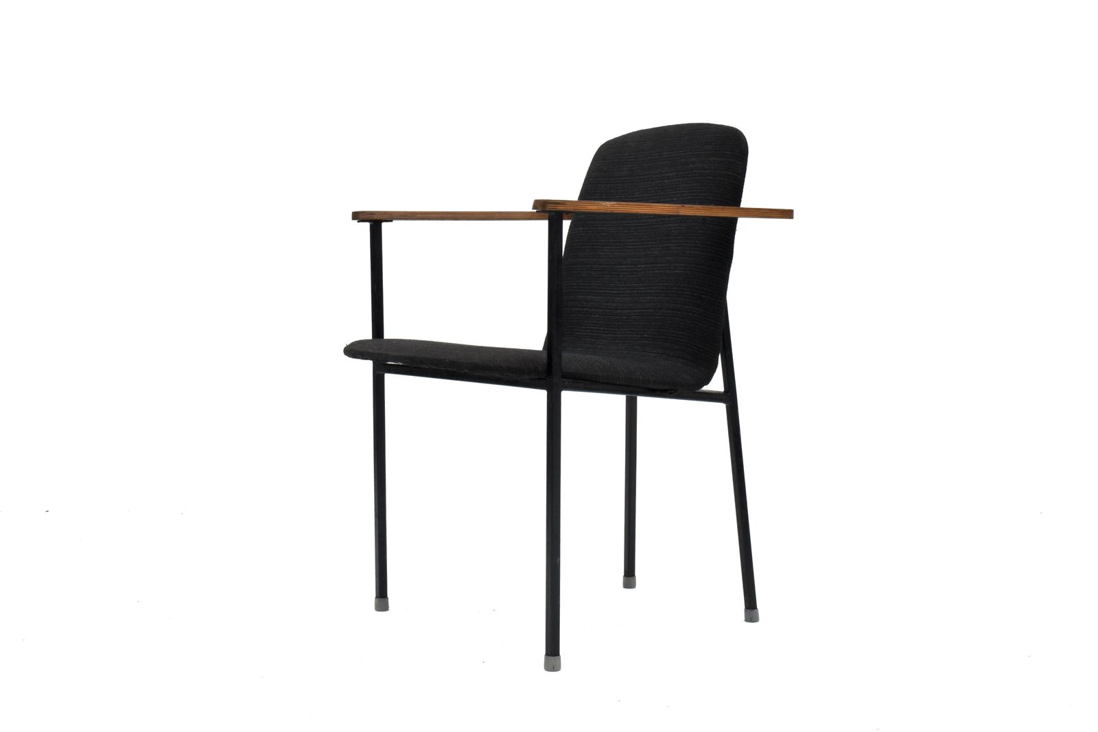 photo vinterior 1960s Rosewood & Steel Side Chairs