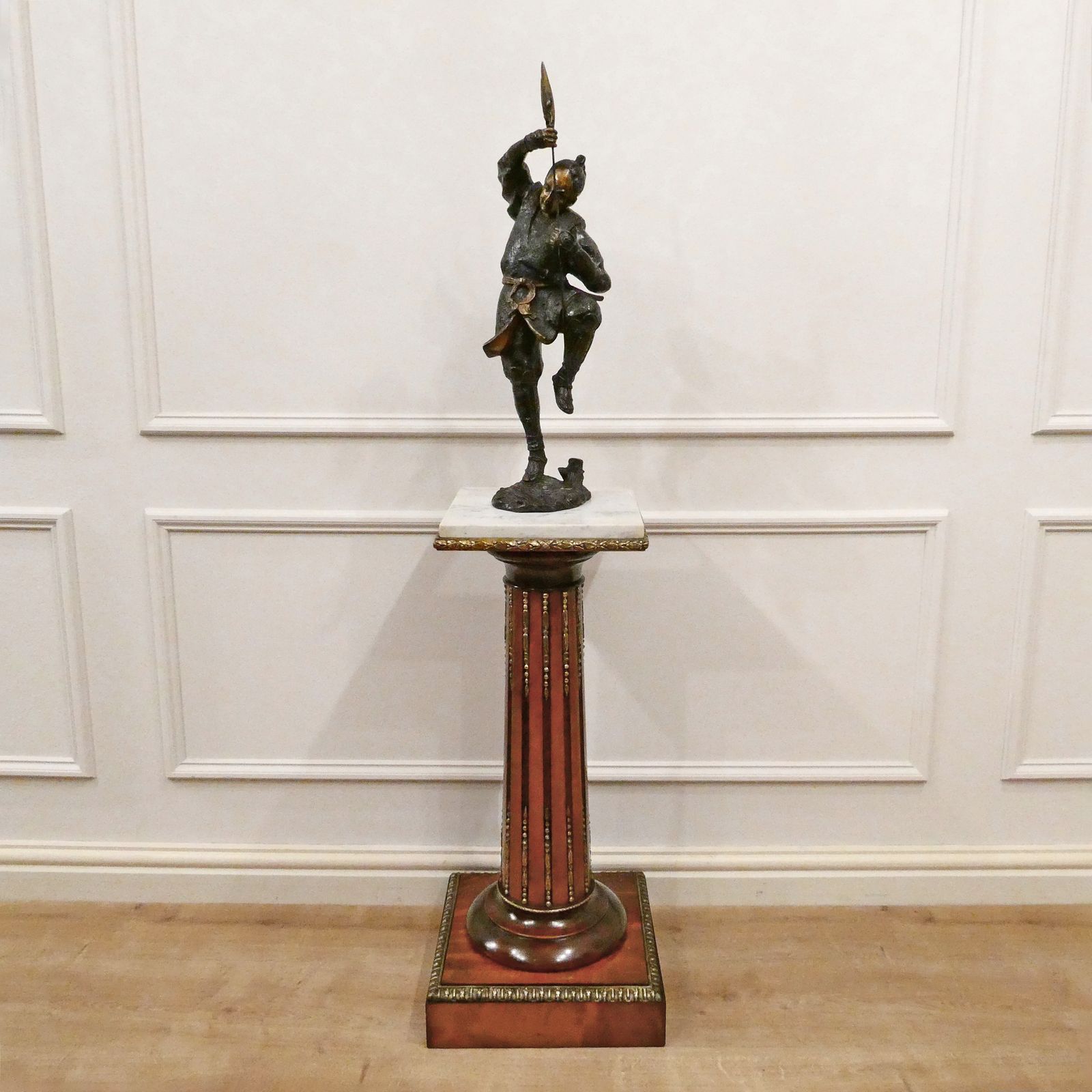 Pair Of Victorian Satinwood Pedestals photo for sale