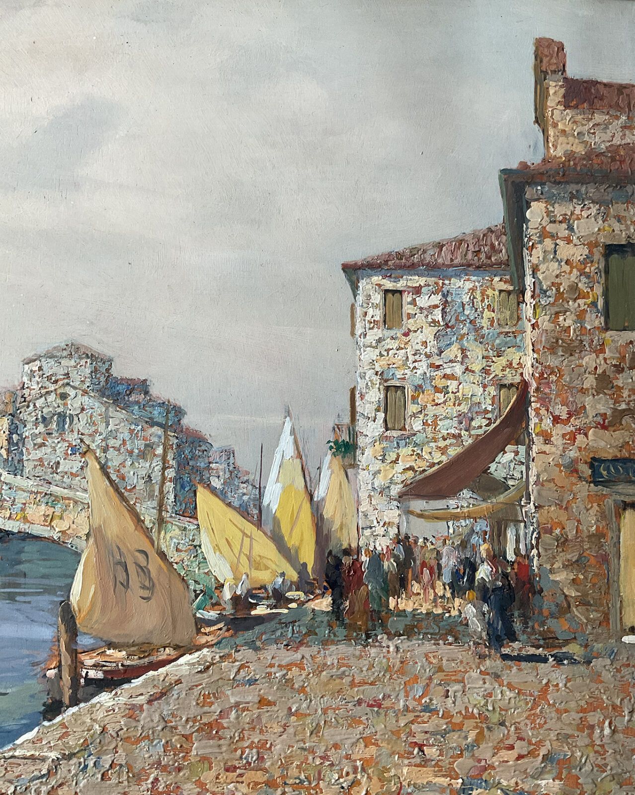 Luigi Pagan, View Of Chioggia – 1939 photo for sale