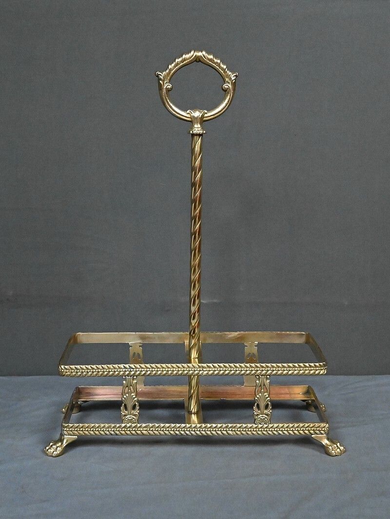photo for sale Bronze & Crystal Liquor Cabinet – Late 19th Century