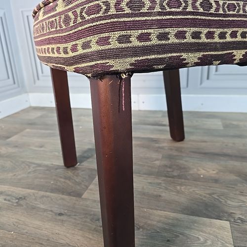 photo for sale Antique Vintage Chair  Turkish Kilim Style Bedroom Seat Accent Cocktail Seat
