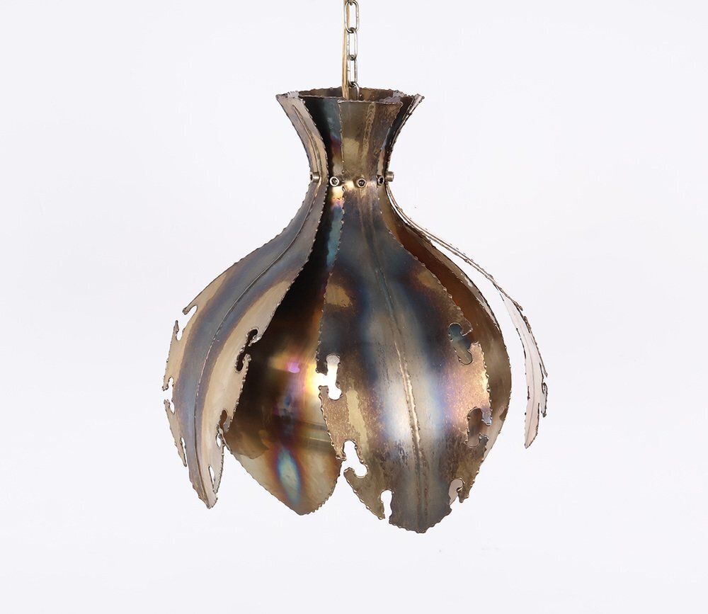 Brass Union Pendant Lamp By Svend Aage Holm Sørensen For Holm Sørensen & Co, 1960s photo 624.0