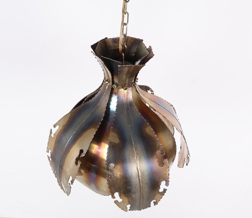 Brass Union Pendant Lamp By Svend Aage Holm Sørensen For Holm Sørensen & Co, 1960s photo vinterior