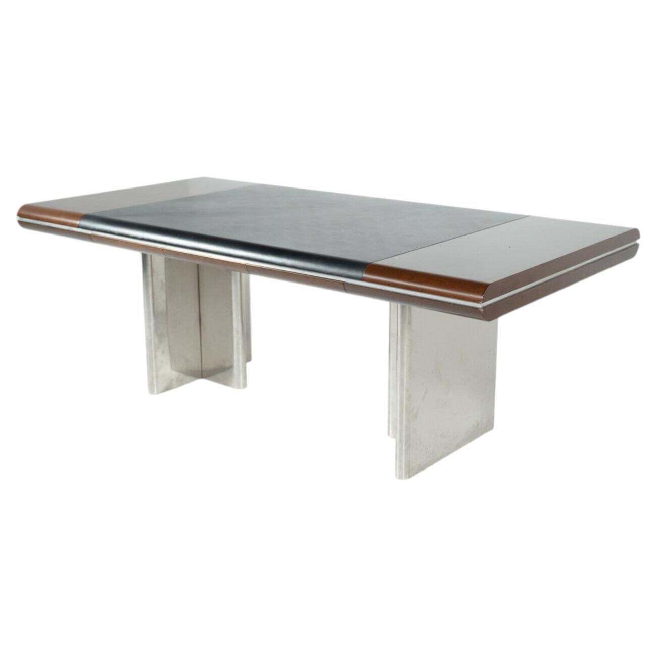 Mid Century Modern Italian Desk By Hans Von Klier For Skipper, 1970s