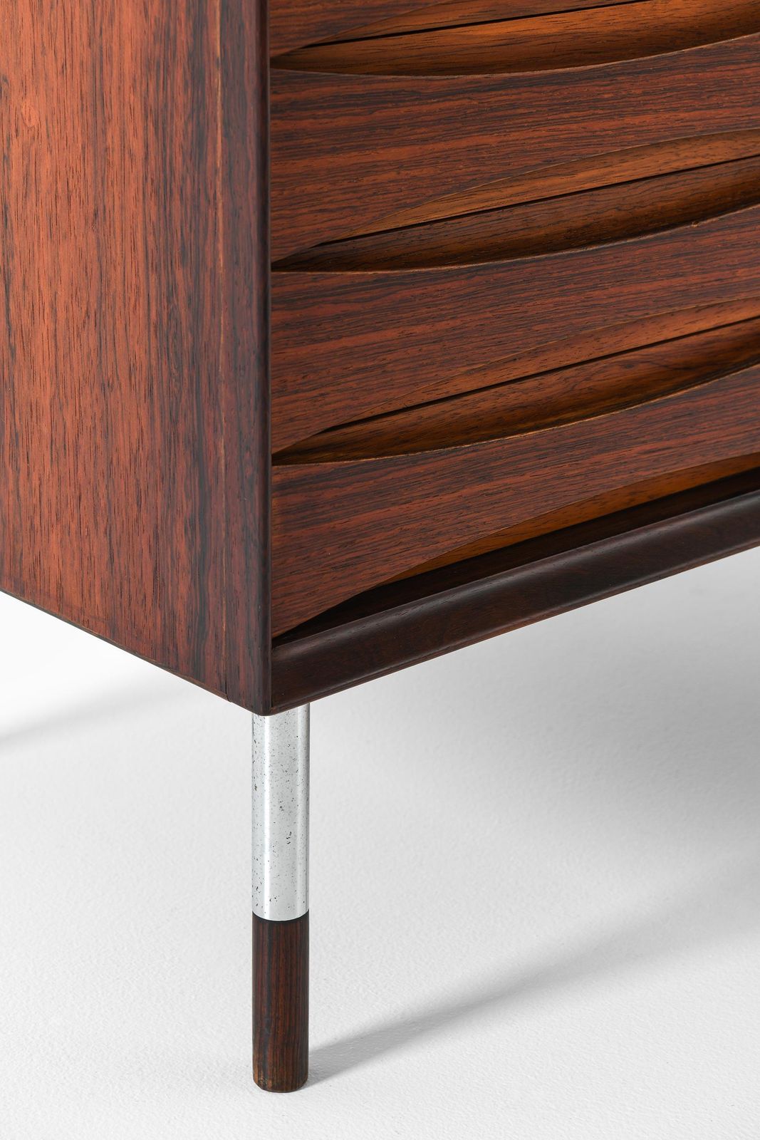 Sideboard In Rosewood And Steel By Arne Vodder, 1950s photo 24586.0
