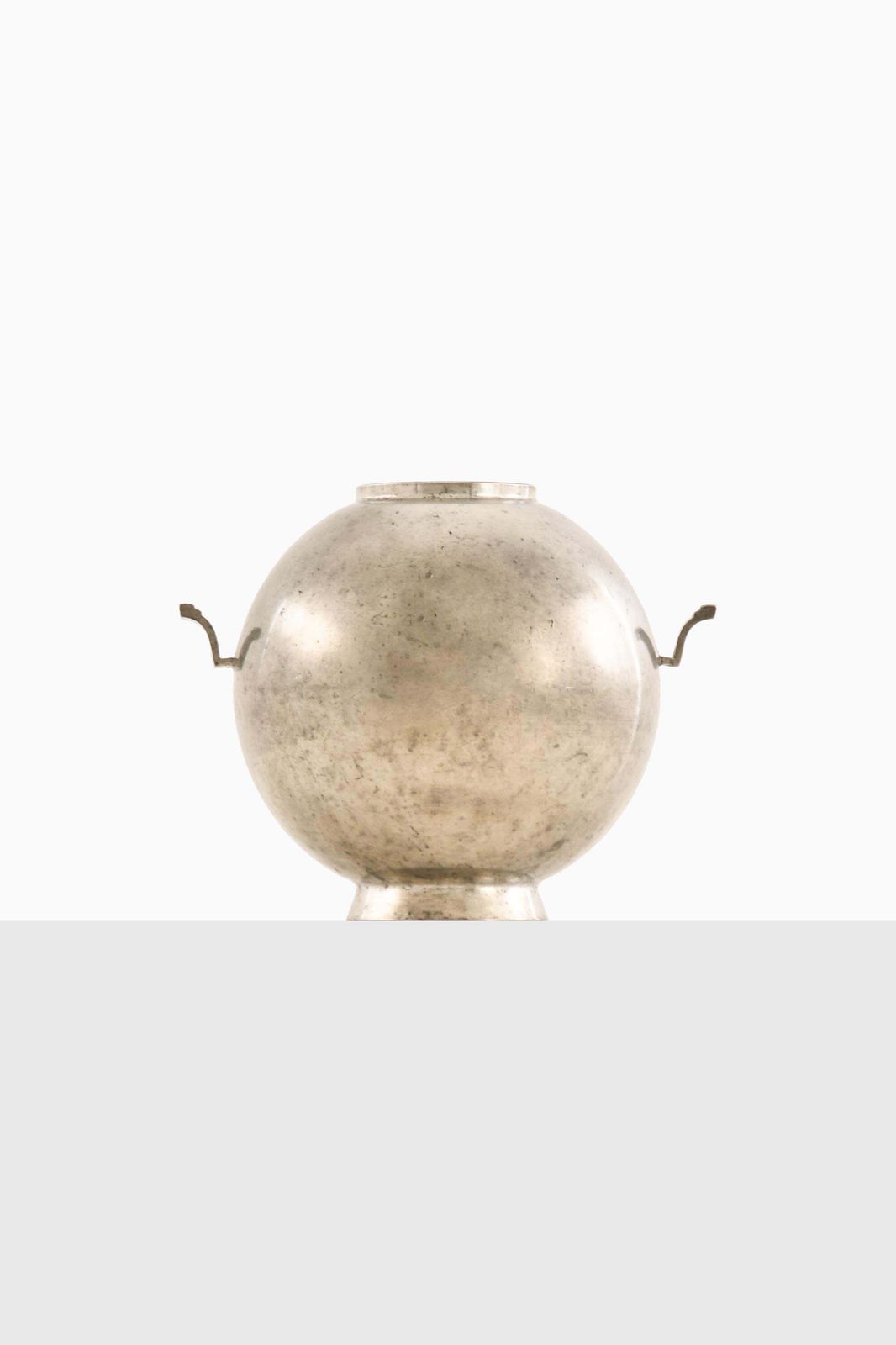 Rare Vase In Pewter By Folke Arström, 1933 photo for sale