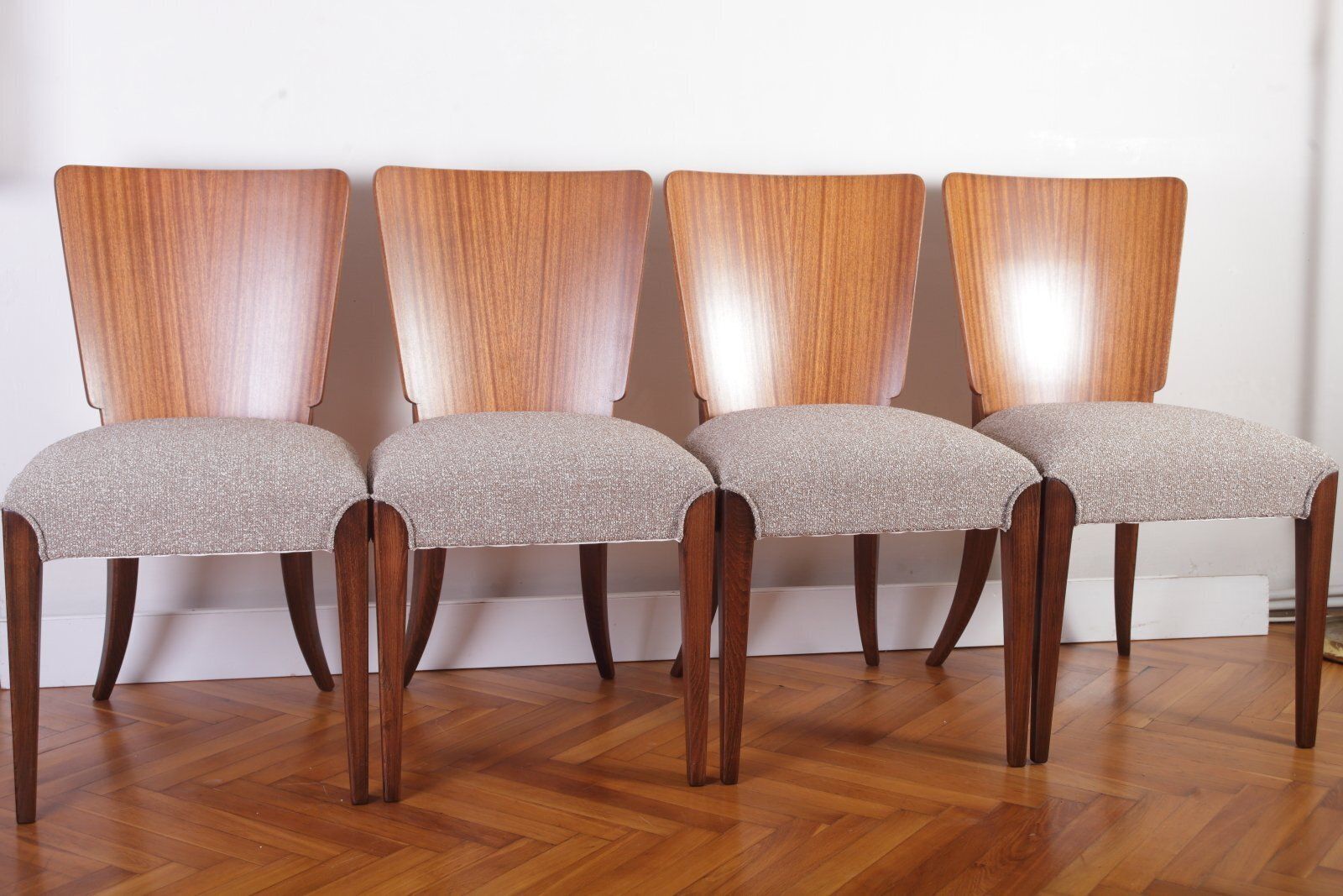 Dining Chairs By Jindrich Halabala For Up Zavody, 1950s, Set Of 4 photo furniture