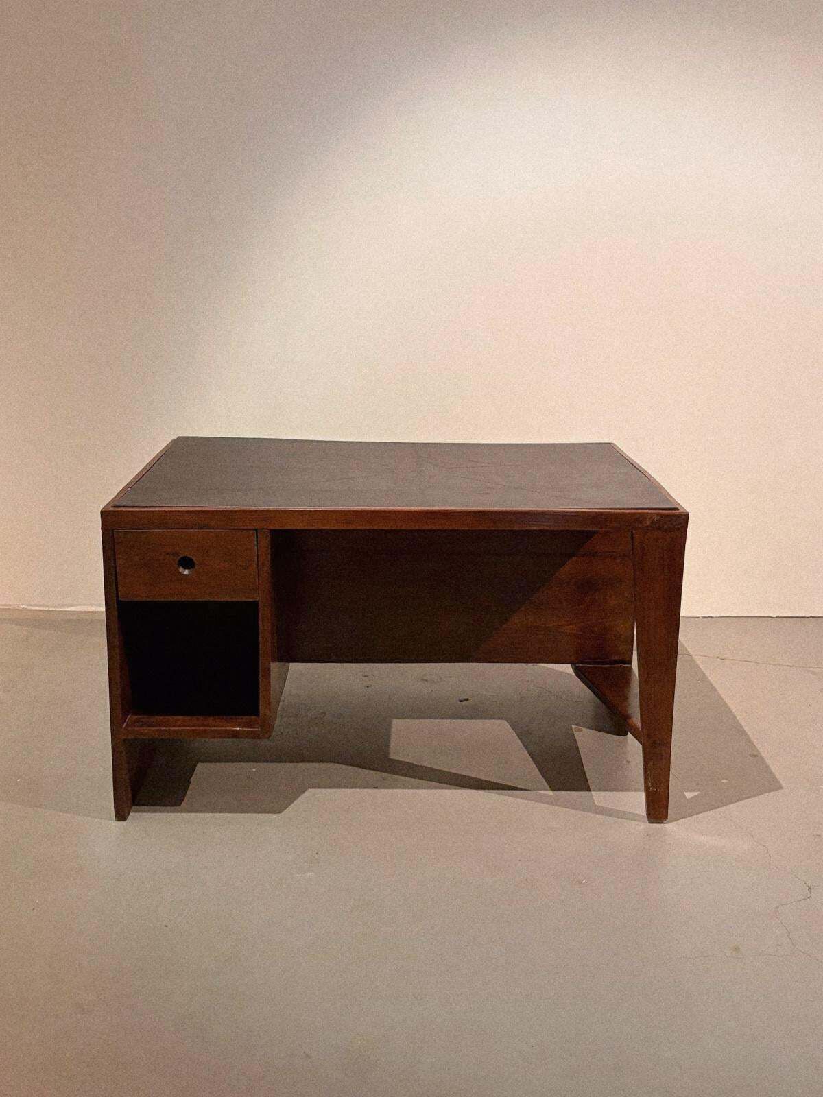 Pierre Jeanneret Original Pj Bu 02 A Pigeonhole Desk, Mid Century Modern. photo furniture