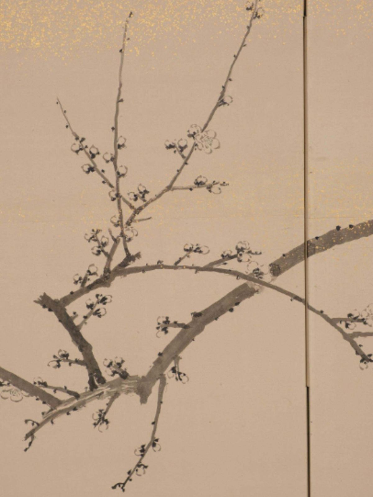 Beautiful Japanese Folding Screen/Byôbu, Six Panels, Taishô /Early 20th Century. photo vinterior