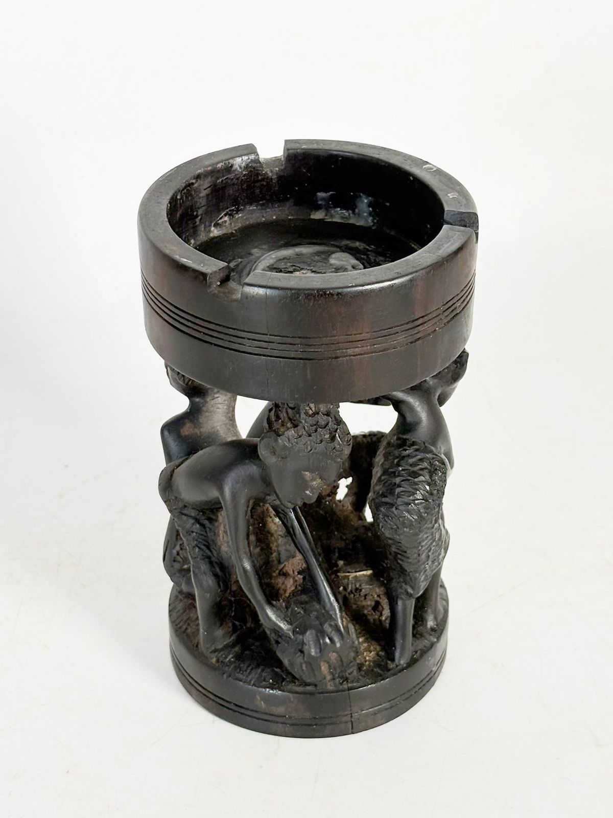 Wooden Ashtray In The Shape Of A Sculpture, France, 1950 photo 483.0