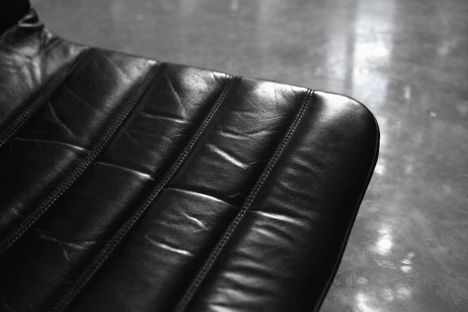 Vintage Chrome And Black Leather Club Chairs From Pol International, 1960s, Set Of 2 photo buy
