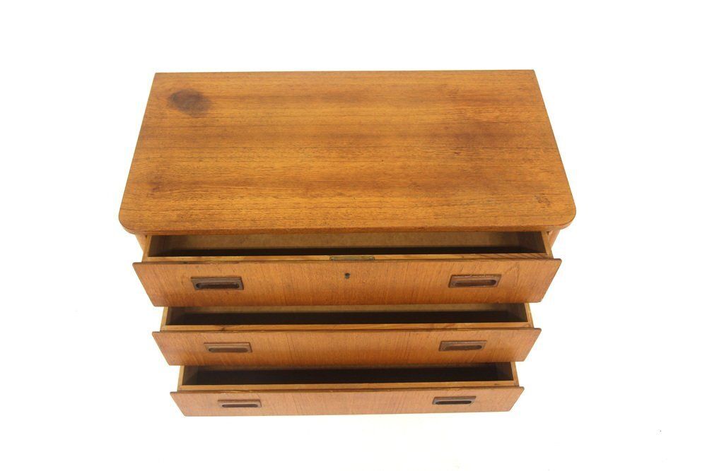 Scandinavian Teak Chest Of Drawers, Sweden, 1960s photo Furniture