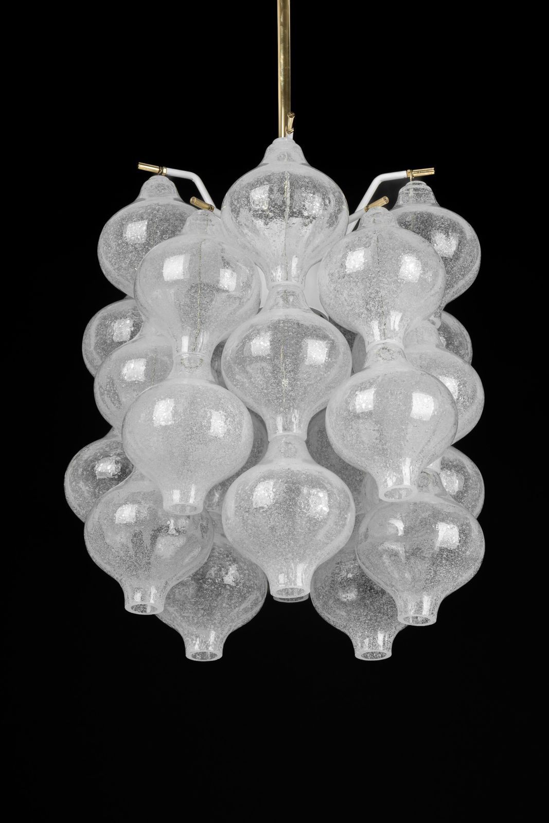 Lighting 1 Of 5 Petite Tulipan Glass Pendant By Kalmar, Austria, 1960s photo