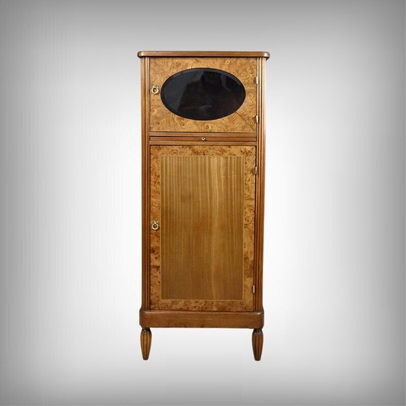 Art Deco Period – Early 20th Century Furniture In Thuya Burl And Mahogany