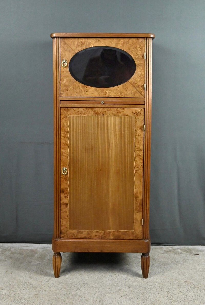 Furniture Art Deco Period – Early 20th Century Furniture In Thuya Burl And Mahogany photo