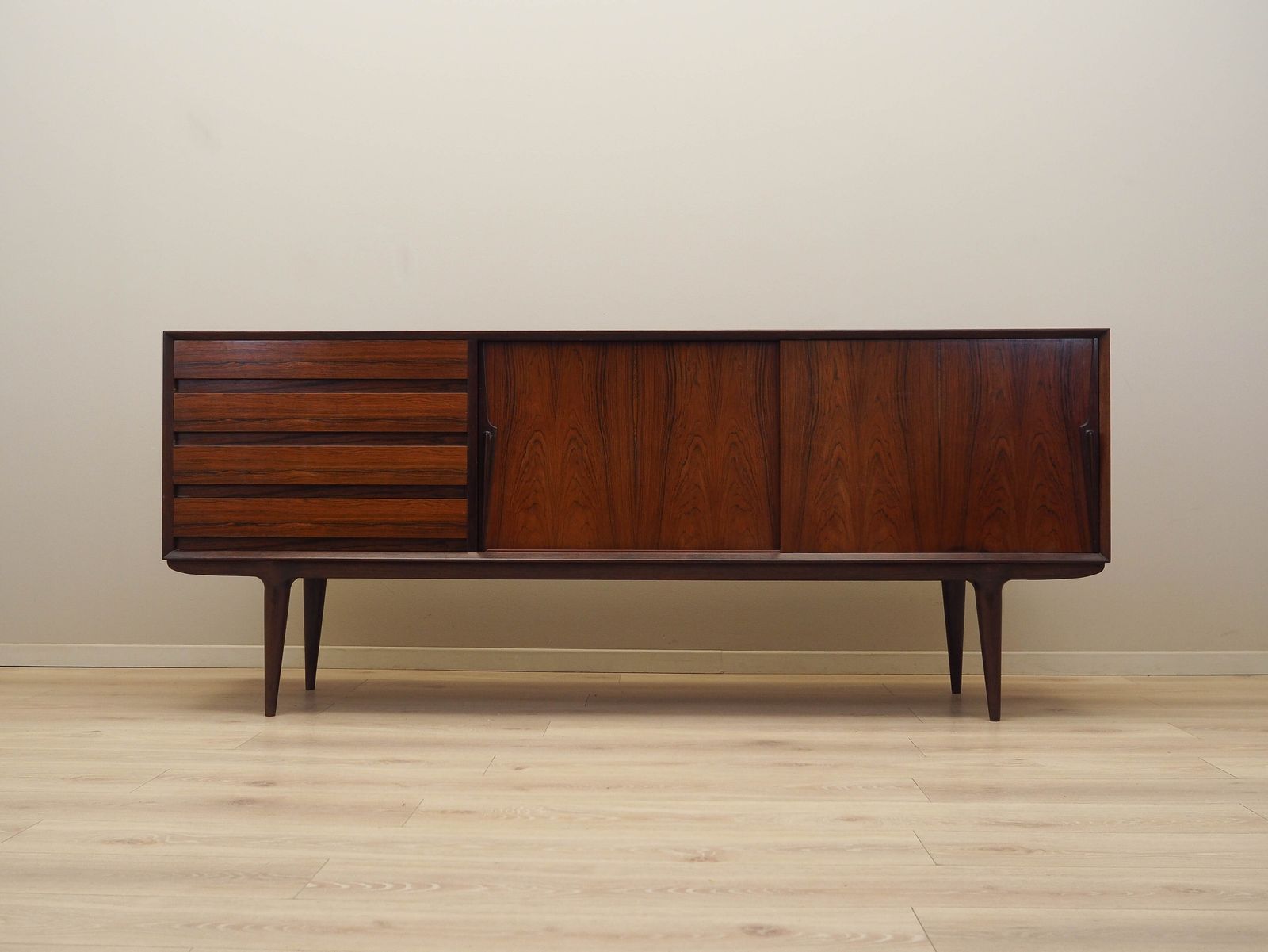 Vintage Sideboard, Danish Design, 1970s, Manufacturer: Omann Jun photo furniture